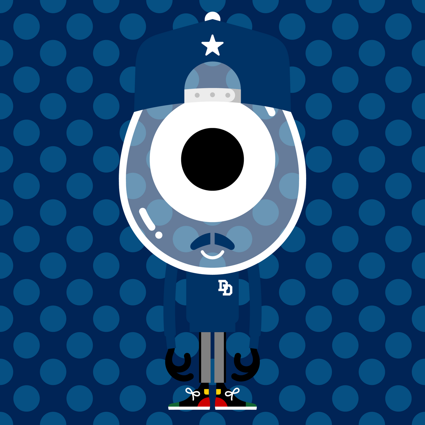 Pantaloncini da bagno stampa Dour Fits #9505