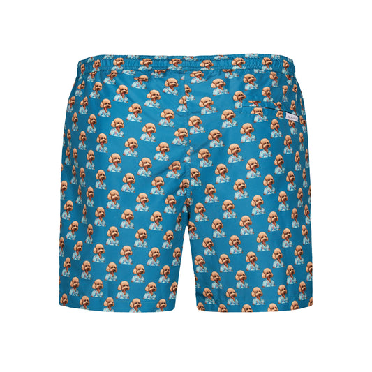 ✨ CRAZY PABLO + NFT ✨ Pantaloncini da bagno stampa Crazy Pablo #4228