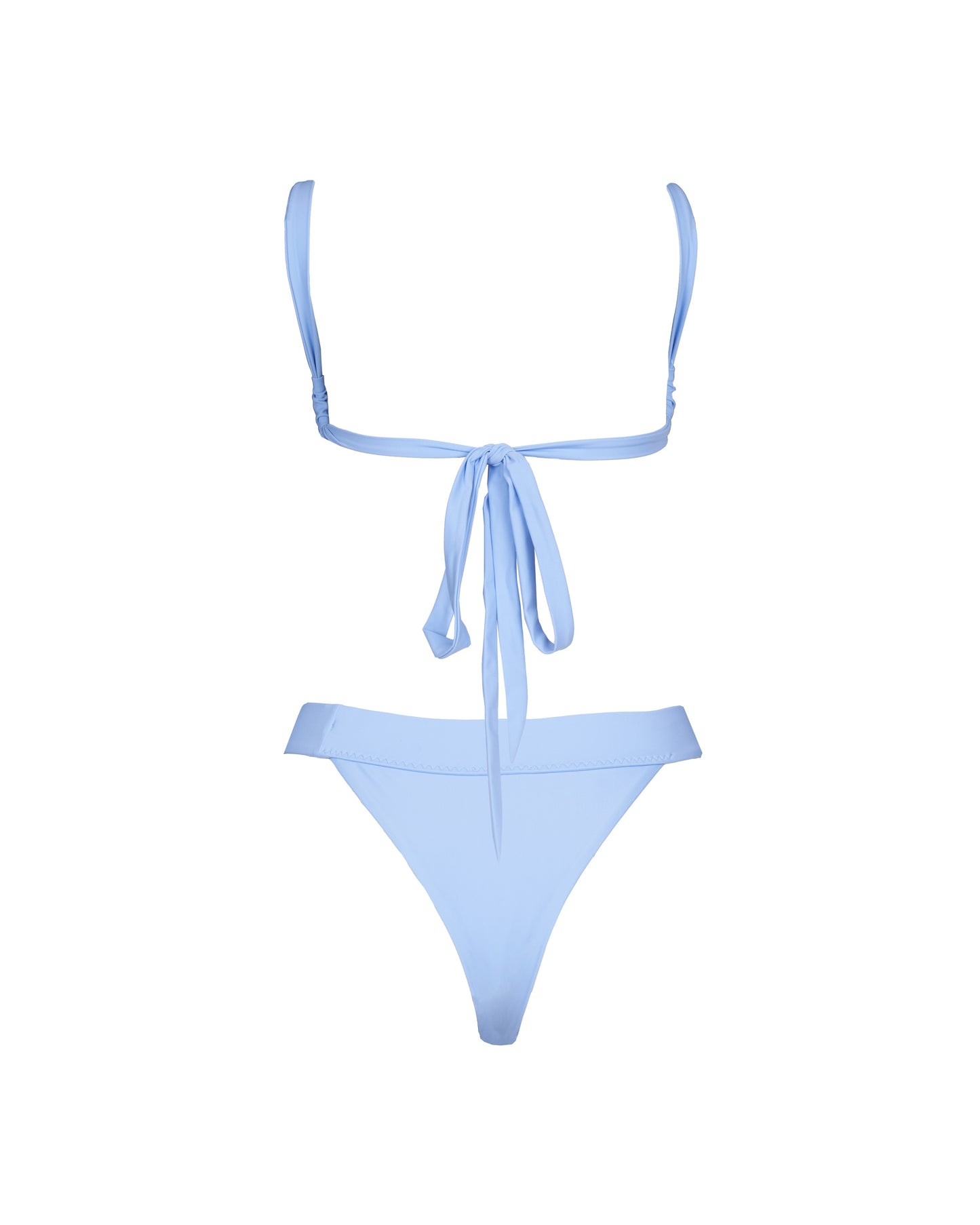 CLASSIC BEVERLY Bikini a balconcino celeste pastello