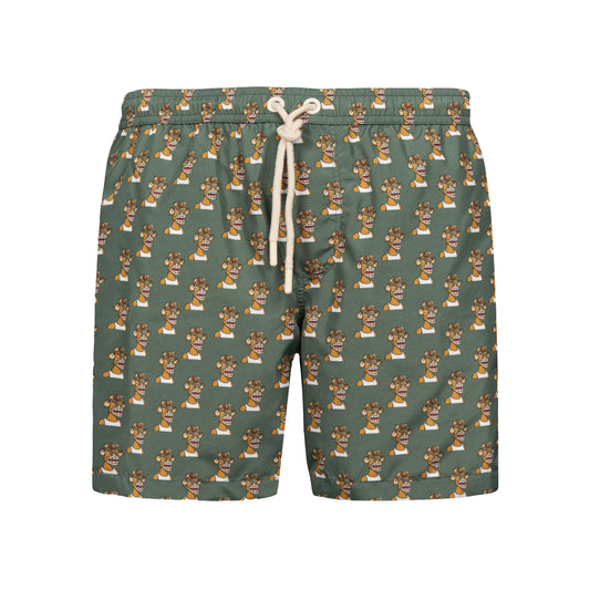 Pantaloncini da bagno stampa BASC #4398