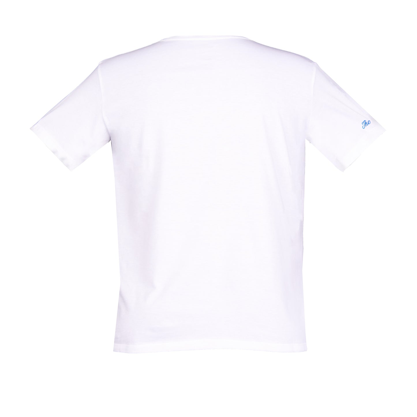 T-shirt in cotone stampa The BonVant blu