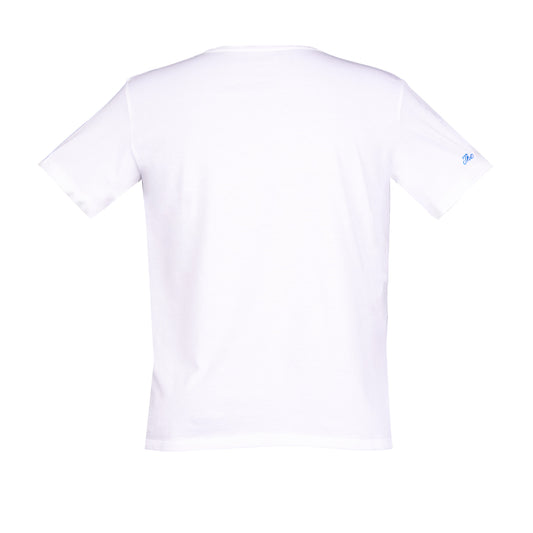 T-shirt in cotone stampa The BonVant blu