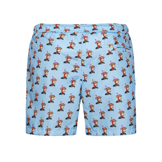 Swim shorts with BASC #3359 print
