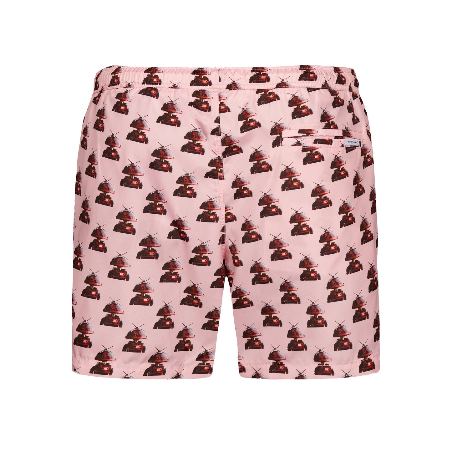 Swim shorts with AlphaBot #9527 print