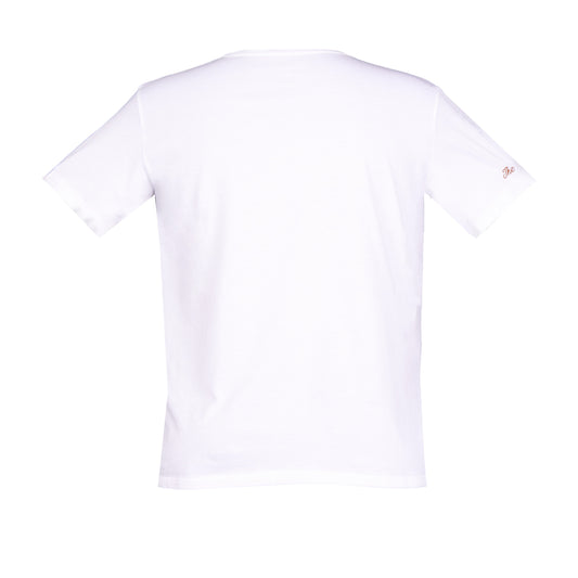 The BonVant burgundy print cotton t-shirt